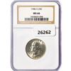 Image 1 : 1946-S Washington Silver Quarter NGC MS66