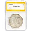 Image 1 : 1898-S Morgan Silver Dollar PGA MS63