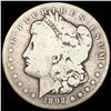 Image 1 : 1892-CC Morgan Silver Dollar NICELY CIRCULATED