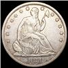 Image 1 : 1871 Seated Liberty Half Dollar CLOSELY UNCIRCULAT