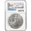 Image 1 : 2014 American Silver Eagle NGC MS70