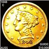 Image 1 : 1848-C $2.50 Gold Quarter Eagle CHOICE AU
