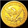 Image 2 : 1848-C $2.50 Gold Quarter Eagle CHOICE AU