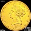 Image 1 : 1899 $10 Gold Eagle CHOICE BU