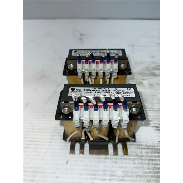 Lot of (2) Allen-Bradley #1321-3R4-C / 166515 Transformers