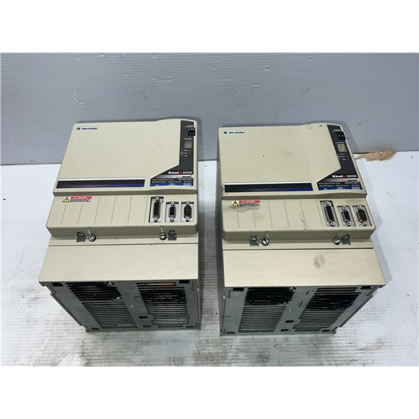 (2) Allen-Bradley #2094-BC07-M05-S Kinetix 6000 Power Supply/Servo Drives