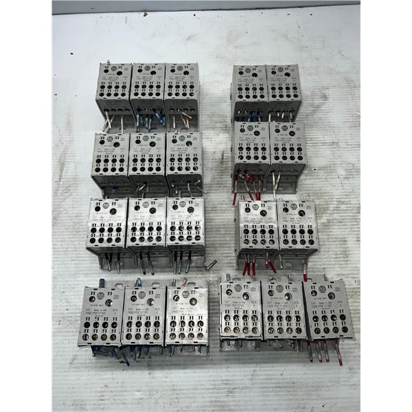 Lot of (21) Allen-Bradley #1492-PDE1C183 Power Distribution Blocks