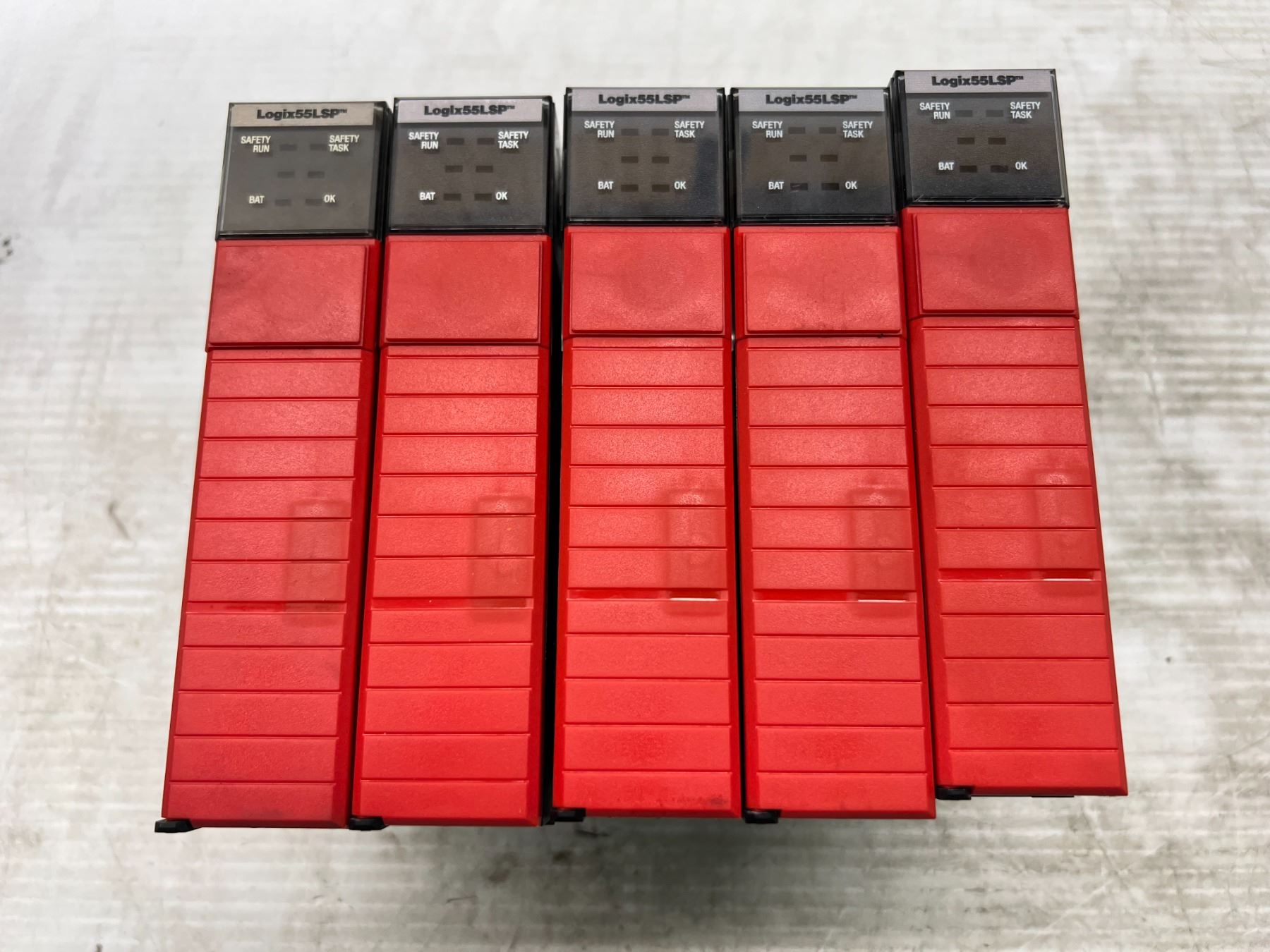 Lot of (5) Allen-Bradley #1756-LSP Guardlogix 55LSP Processor Modules