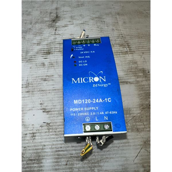 Micron #MD120-24A-1C Power Supply