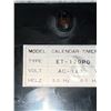 Image 3 : Lot of (2) Sunao #ET-120P0 Calendar Timers