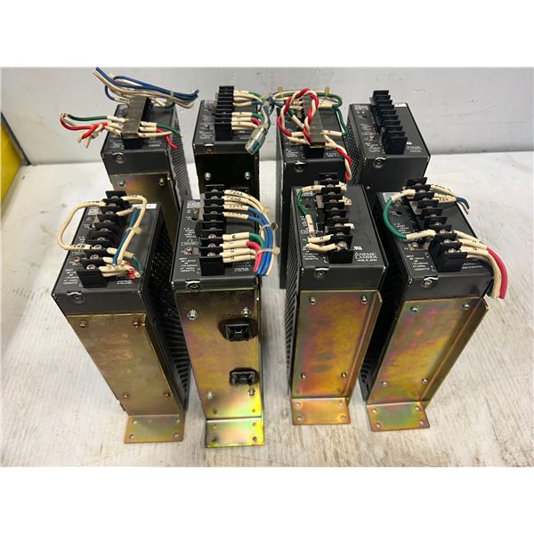 Lot of (8) Nemic Lambda #PS-11-24 24V 5.0A Power Supplies