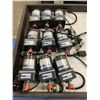 Image 2 : Lot of (9) Oriental Motor #GV4G12.5 / VSI425A-GV Gear Head & Speed Controllers