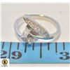 Image 1 : JP944-182 SILVER CZ RING SIZE 7 3G