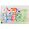 Image 1 : LYSOL CLEANING PRODUCTS- 5 BOTTLES ASST.