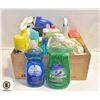 Image 1 : HOUSEHOLD CLEANERS- LARGE BOX LOT ASSORTED