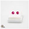 Image 1 : #128-GENUINE RED RUBY GEMSTONE 2.00CT