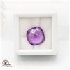 Image 1 : #162-NATURAL PURPLE AMETHYST GEMSTONE 3.95 CT