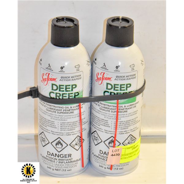 SEAFOAM DEEP CREEP PENETRATING OIL