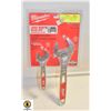 Image 1 : MILWAUKEE 6? & 10? ADJUSTABLE WRENCH SET