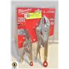 Image 1 : MILWAUKEE 2 PACK 6? & 10? TORQUE LOCK