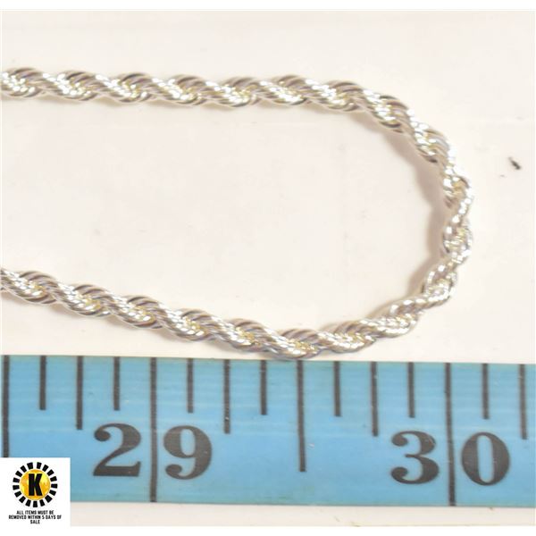 18 INCH ROPE CHAIN