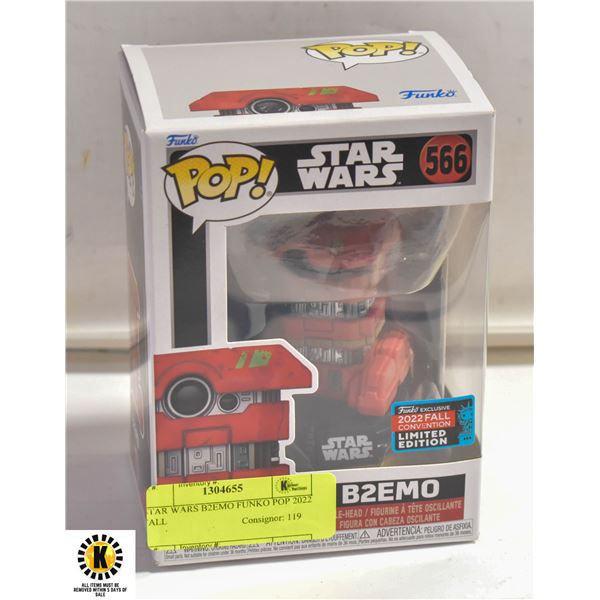 STAR WARS B2EMO FUNKO POP 2022 FALL