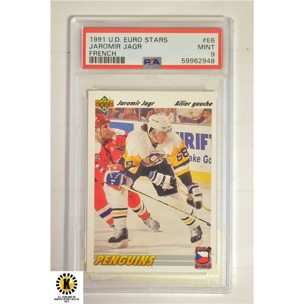 JAROMIR JAGR UD EURO STARS FRENCH
