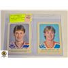 Image 1 : WAYNE GRETZKY RED ROOSTER (2 CARD LOT)