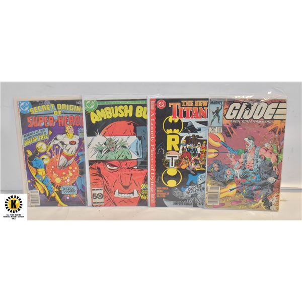 DC COMICS LOT RAPPED UNREAD