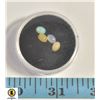 Image 1 : LOT OF 4 OVAL NATURAL OPALS FROM