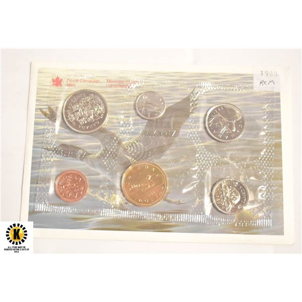 1988 RCM PROOF-LIKE UNCIRCULATED SET