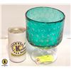 Image 1 : LARGE GREEN DECORATIVE GOBLET