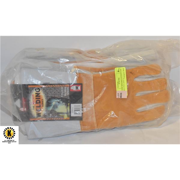 WATSON WELDING GLOVES COW TOWN 2761-L QTY: 6