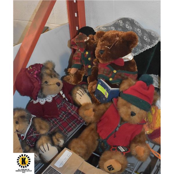 LOT OF COLLECTIBLE BEARS