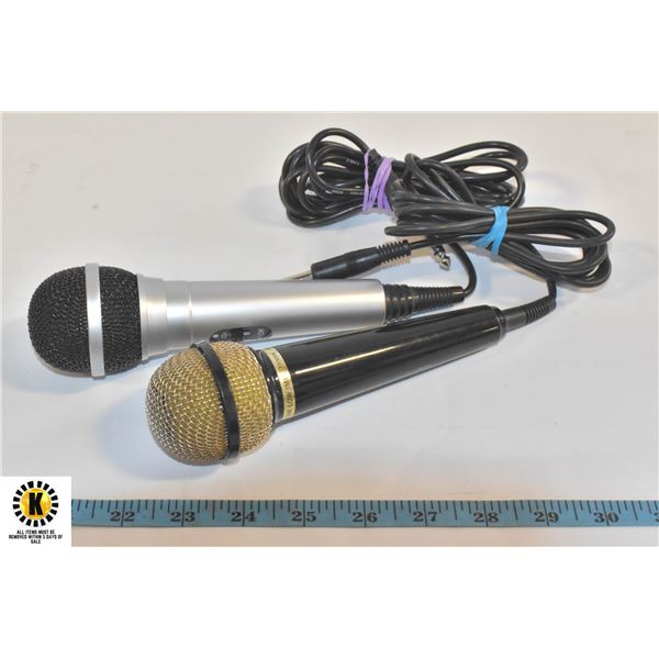 MICROPHONES PAIR