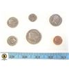 Image 2 : 1981 CANADA 6 COIN PROOFLIKE COIN SET MINT SEALED