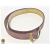 Image 1 : CAT LOVER GENUINE LEATHER LADIES BELT SIZE MEDIUM