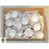Image 1 : TEACUPS & SAUCERS- ASSORTED LOT OF 9 PAIRS
