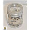 Image 1 : NICKELS- VINTAGE JAR LOT- WEIGHT 4 LBS