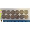 Image 1 : 1982 CANADIAN DOLLARS- LOT OF 12