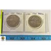 Image 1 : 1971/1980 CANADIAN DOLLARS- LOT OF 2