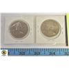Image 2 : 1971/1980 CANADIAN DOLLARS- LOT OF 2