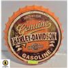 Image 1 : HARLEY DAVIDSON METAL SIGN BOTTLE CAP