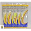 6 PACKS OF FOAM INSOLES 9-10 SIZE