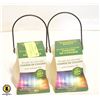 Image 1 : 2 COLOR CHANGING LED CITRONELLA PATIO CANDLES