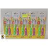Image 1 : 5 PACKS OF 2 KIDS TOOTH BRUSHES