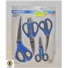 Image 1 : MASTERCRAFT SCISSOR SET OF 4- NEW IN BOX