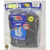 BLACK CREW SOCKS 12-16 SIZE 6-PACK