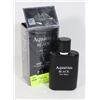 NEW AQUARIUS BLACK FOR MEN. VAPORISATUER NATURAL