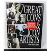 Image 1 : GREAT CONS & CON ARTISTS HARDCOVER BOOK